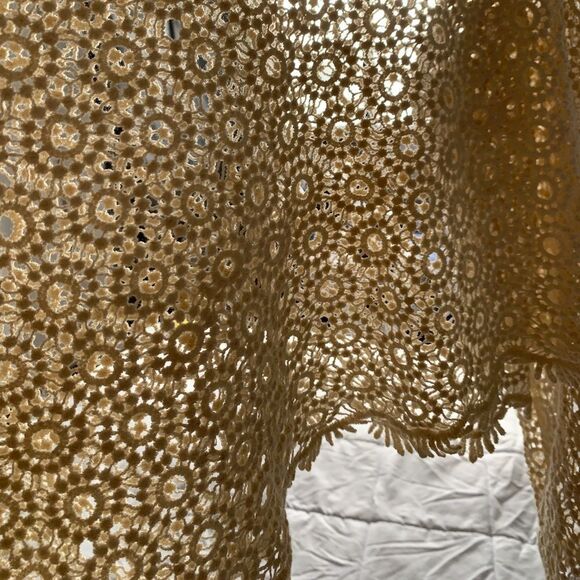 NWOT Beautiful Crop Top‎ Crochet Boho Beach Summer Style - Picture 2 of 4